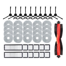 43-Delige Set Reserveonderdelen voor Robotstofzuiger S20+ / S10 / B108GL / B108CN B113CN: Filter, Hoofdborstel, Zijborstel en Dweil