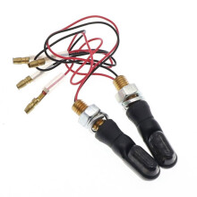 Lot de 2 Feux de Signalisation Universels 12 V Étanches, -Clignotants LED pour Moto