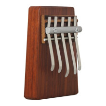 -Kalimba Aus Massivem Akazienholz mit Angenehmer Haptik und Metallzungen
