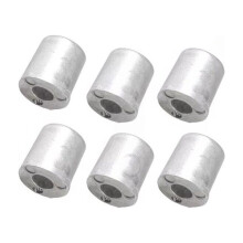 6Pcs 6G8-11325-00 Anode for Outboard 4 Stork 2HP-125HP F,FL,FT Models 6G8-11325 6G8-11325-00-00 Boat Engine Part