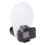 30cm Portable Foldable  Diffuser Panel (Semi-Transparent White) for Camera Lenses Foldable Soft Light Accessory 5