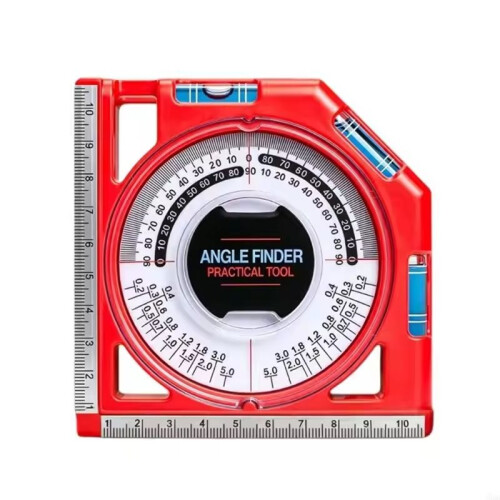 Multi-Functional Angle Finder Slope Meter for Tile Installation, Pipe Fitting, Stair Layout, Level Measurement Tool