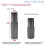 Cyclone Baffle Bin Runner Compatible with  V10 V11 V15 Vacuum Cleaner Cyclone Support Sliding Plate Replacement B 1