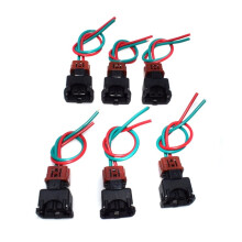 6PCS Fuel Injection Connector Pigtail Harness for 300ZX Z32 90-94TT 90-93NA WRS-Z32INJ-P1