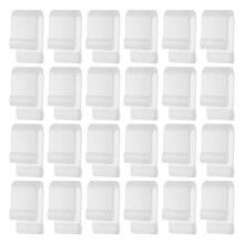 24 Piezas de Revestimiento de Silicona para Olla Holandesa - Reutilizables, Revestimientos Redondos Antiadherentes para Utensilios de Cocina de Hierro