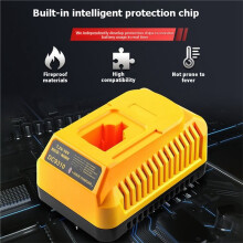 Chargeur de Batterie DC9310 pour Batteries pour 7,2 V-18 V NiCad et NiMH (Prise Britannique)