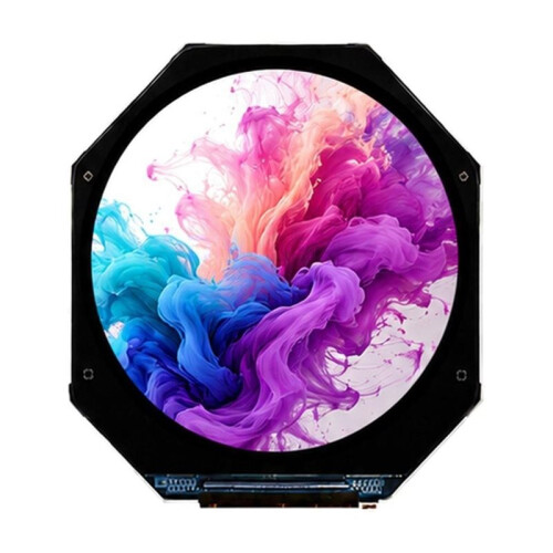 Écran LCD TFT 3,49 Pouces ST7701 avec Résolution 480 X 480, Module Couleur LCD RGB 1