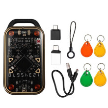 Chameleon V3.0 RFID Card Emulator Reader+2XCUID/UID Keychain ID IC Card Tag Copyer NFC Read Writer