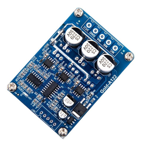 500W 15A  12V-36V Brushless Motor Driver Board Hall-Free Speed Controller Module 1