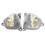 1Pair Front LED Module for   Crossland X 09-23 90181483 90181487 LED Daytime Running Light Source Module 1
