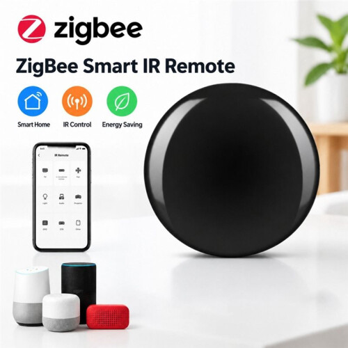 Tuya Zigbee  Home IR Remote Control App & Voice Control for AC/TV,  IR Remote with Timer Function 1