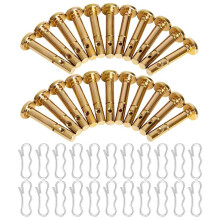 22 Set Snow Blower Pin Kit 738-04124A Shear Pins & 714-04040 Cotter Pins for Cadet, Troy Bilt, MTD, Snowblower
