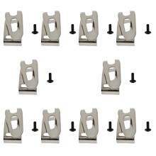 Kit de 10 Vis pour Clip de Ceinture 346449-3, Compatible avec les Crochets de Ceinture pour Outils Sans Fil pour  (Compatible avec les Crochets