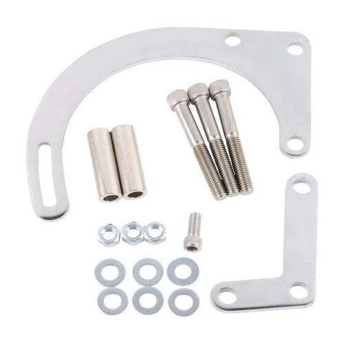 Low Alternator Mount Bracket for 55-68 Small Block Chevy Engine 283 350 Short Water Pump 1