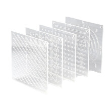 Conjunto de 5 Estênceis de Acrílico para Bordado, Perfeitos para Quilting e Marcação de Tecidos.