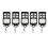 5Pcs Garage Door Remote Controller 4-Button 433MHZ Remote Controller Universal Opener Clone Code Duplicator Key 1