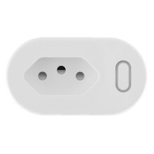 Tuya WiFi Plug 16A Metered Socket Real- Power Monitor Wireless Remote Voice Control for Home BR Plug