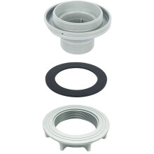 Connettore Filettato per Filtro Piscina per 10744, Adattatore per Pompa di Filtrazione per Piscina, Fissaggio Sicuro.