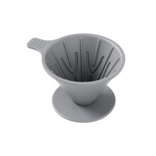 Cône Porte-Filtre à Café en Silicone Portable pour le Camping, Réutilisable, Idéal pour les Voyages et la Maison A