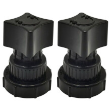 137-0001 Manifold Plastic Air Compressor Regulator Valve Knob Compatible with for Sanborn 2pc