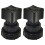 137-0001 Manifold Plastic Air Compressor Regulator Valve Knob Compatible with for Sanborn   2pc 1