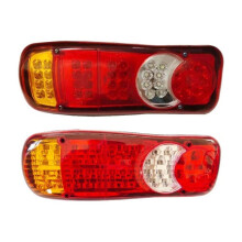 2 Stück 46-LED-Anhängerleuchten Rückleuchten Wohnwagen Bremslicht 12V LED LKW Rücklicht PKW LKW Signalleuchte