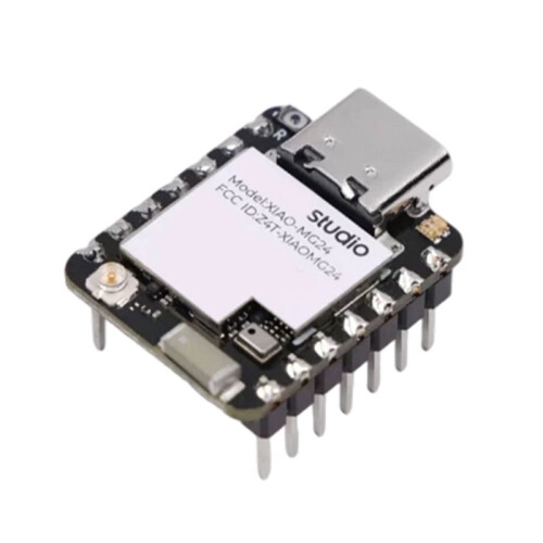 Placa de Desenvolvimento XIAO-MG24 Sense com Módulo ESP32 Wi-Fi e , Compatível com DeepSeek e com Os Protocolos Matter/Thread.