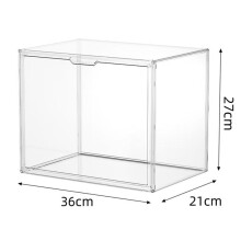 -Gewächshaus für Den Innenbereich, 35,8 X 26,9 X 21,8 cm, Transparente Acryl-Tischbox mit Magnettür