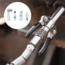 Quick Connect Greasing Accessory Kit for Quick Release Lube Couplers to Reach Any Fitting