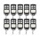 Lot de 10 Télécommandes de Porte de Garage à 4 Boutons 433 MHz, Télécommande Universelle, Duplicateur de Code 1