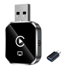 4-in-1 Wireless CarPlay AI Box Airplay/Mirror Link/für Android Auto/Carplay Intelligentes Fahrzeugsystem BT5.0 USB-Dongle-Adapter