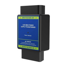 Zasilacz Samochodowy OBD2, Transformator, Adapter Zasilania, Regulator Napięcia 24 V do 12 V, Konwerter Wtyczek Typu Buck