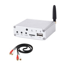 DVP10A Hi-Fi 5.3 ES9018 Decoder Ontvanger Decoder Speler USB TF-Kaart RCA-Uitgang Muziekspeler
