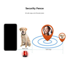 Rastreador GPS 2G para Cães e Gatos - Coleira com Localizador GPRS, Função Antiperda, Retorno de Chamada, Posicionamento em Tempo Real e Alarmes