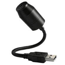 Moon Projector Night Light with 360 Flexible Gooseneck, USB Plug & for Bedroom, Ceiling Decor