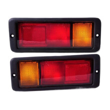 MT124963 MT124964 Rear Fog Light Bumper Light Rear Brake Light Lens for Pajero V31 V32 V33 Liebao 1990-2004