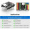 2-Pack ESP32-C3 SuperMini Development Board with Expansion Base 32-Bit RISC-V 160MHz ESP32-DEV WiFi and 2