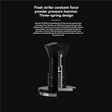 Constant Force Impact Coffee Tamper with Audio Feedback Espresso Tamper Calibrated Spring Loaded Tamper 58MM