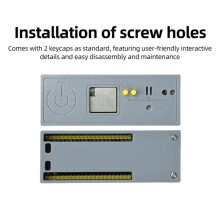 ESP32-S3 Entwicklungsboard-Gehäuse mit Antennenöffnung und GPIO-Zugang - DIY-Schutzgehäuse-Kit