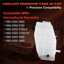 603-5101 Serbatoio di Recupero del Liquido di Raffreddamento del Motore con Tappo per International 4700 3800 4800 1995-2002 Accessori
