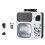 WEST BIKING 1600 Lumens Bicycle Headlight IPX5 Waterproof Bicycle Headlight Light Wireless Remote Control White 1