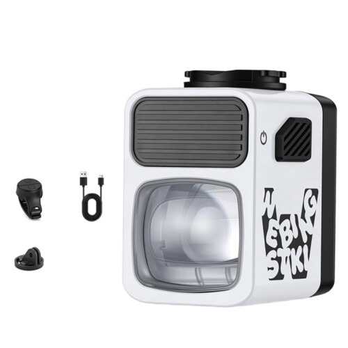 WEST BIKING 1600 Lumens Bicycle Headlight IPX5 Waterproof Bicycle Headlight Light Wireless Remote Control White