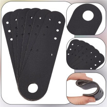 Lot de 6 Protège-Orteils en Cuir PU pour Patins à Roulettes, Équipement de Protection Durable pour Hommes et Femmes