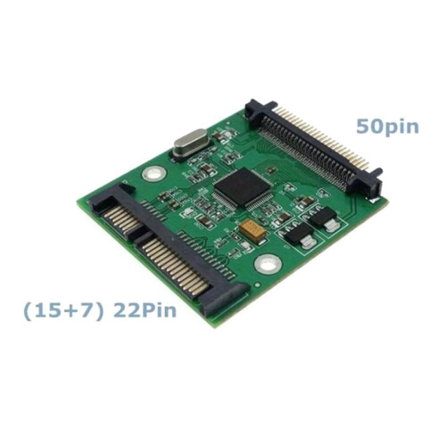 Placa Adaptadora PCBA IDE para  de Alta Qualidade para Disco Rígido para  IDE 50 Pinos 1,8 Polegadas IDE para  22 Pinos 7+15 SSD 2