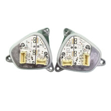 1 Paire de Modules de Feux de Jour Ă LED Avant 90112531 90112532 pour pour Crossland X 09-23 Version Haut de Gamme
