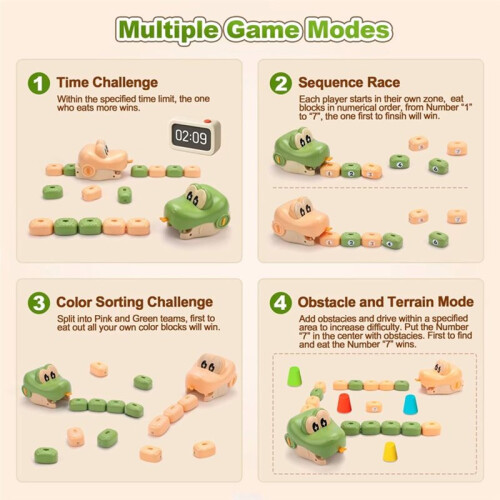 Serpent Magnétique Télécommandé - Jeu Interactif à Deux Joueurs - Jeu Éducatif - Serpent Mangeur de Haricots 1