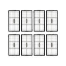 8 Filtros HEPA para Saros 10R / Saros 20 / Saros 20 Sonic / Qrevo 2 Pro / Qrevo CurvX - Peças de Reposição