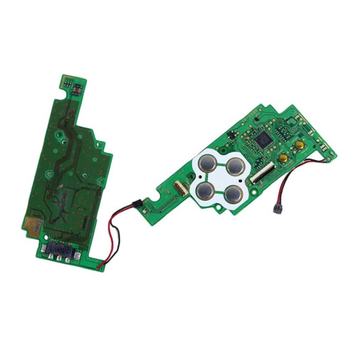 For NEW 3DS Power  OFF Board ABXY Button Keypad PCB Board with Connect Cable Replacement Parts 2
