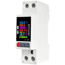 JJMVPD-63LWM DIN Rail Tuya Circuit Breaker LCD Power Meter KWh Monitor Timer Relay Remote Control Life App