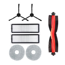 7 Stuks Reserveonderdelen voor Robotstofzuiger S20+ / S10 / B108GL / B108CN B113CN: Filter, Hoofdborstel, Zijborstel en Dweil